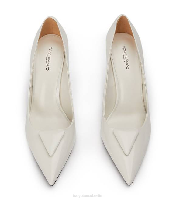 Pumps | de Tony Bianco Frauen Gema-Absätze Weiß hochglänzend 4624325